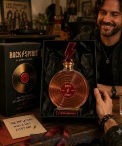 Rock Spirit 33⅓ RPM Vinyl Record Whiskey Bottle