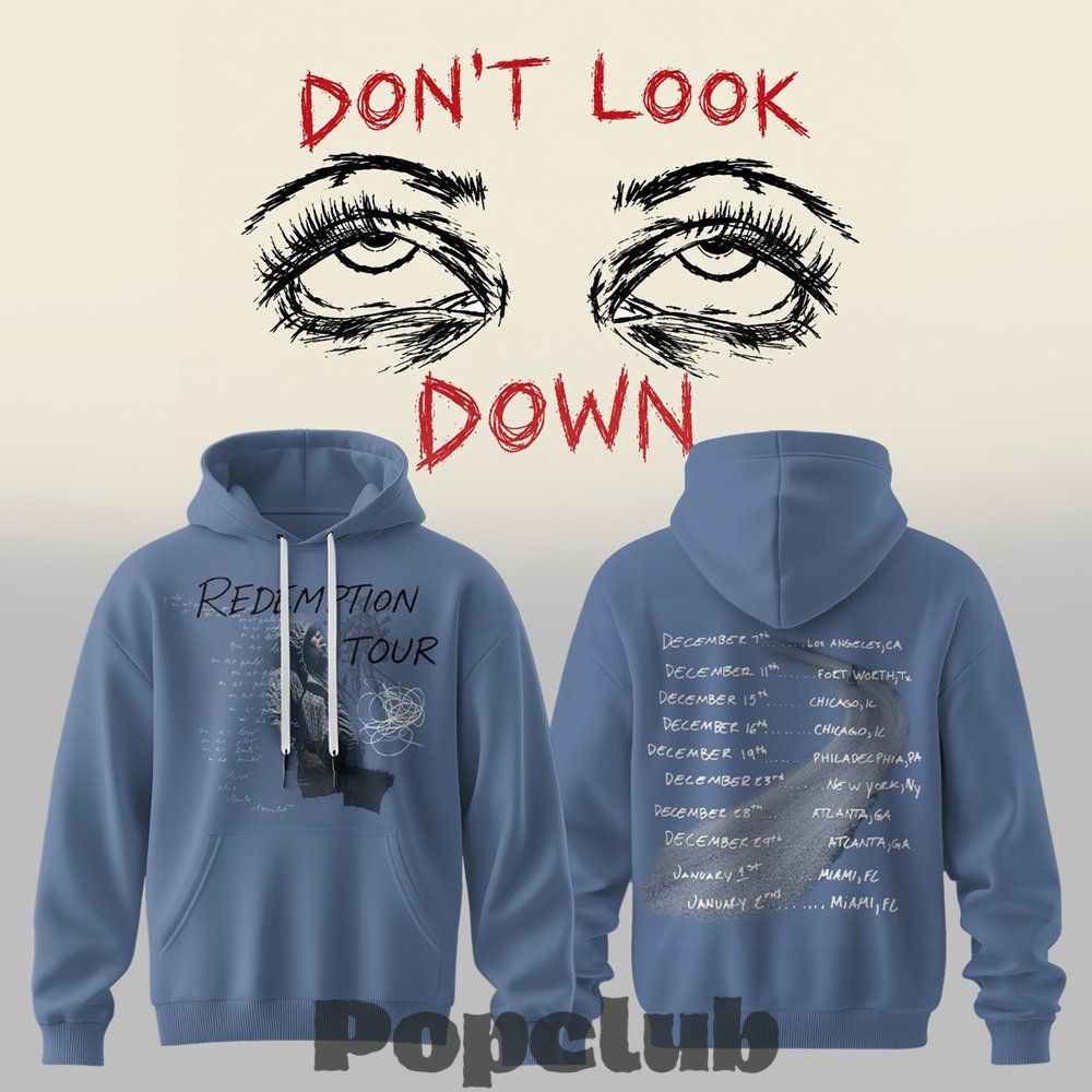 Rod Wave Don’t Look Down 2026 Tour Special Hoodie Rod Wave Don’t Look Down 2026 Tour Special Hoodie