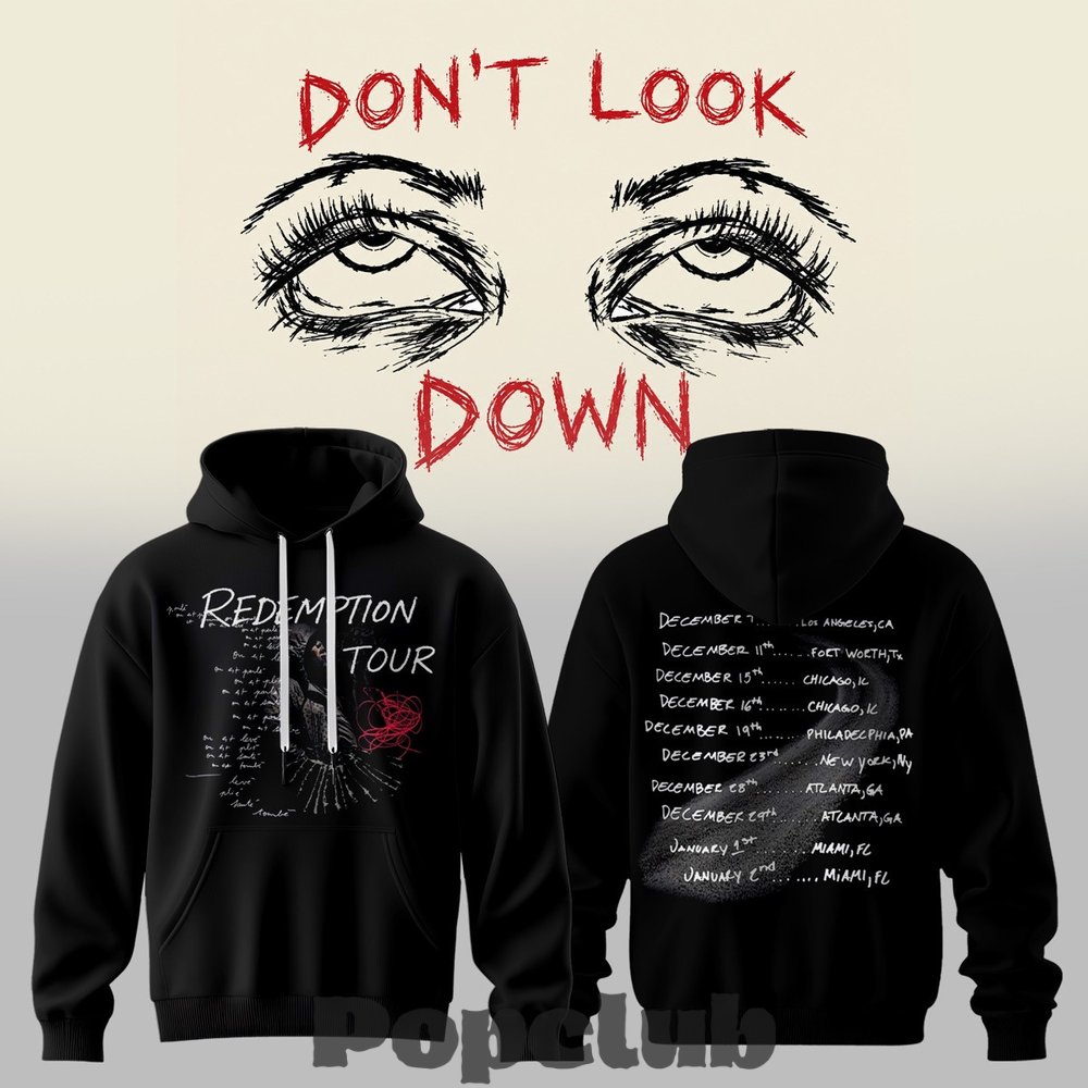 Rod Wave Don’t Look Down 2026 Tour Special Hoodie Rod Wave Don’t Look Down 2026 Tour Special Hoodie
