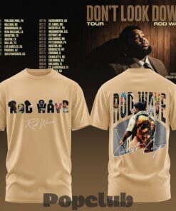 Rod Wave Don’t Look Down 2026 Tour Special T-Shirt