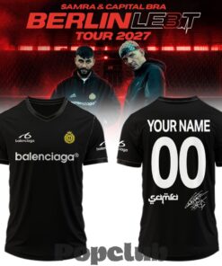 Samra & Capital Bra – “Berlin Lebt 3 Tour 2027” Special Football Jersey