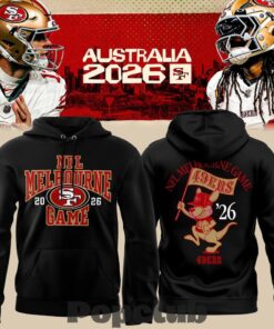 San Francisco 49ers 2026 Melbourne Game Hoodie