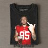 San Francisco 49ers Joe Montana Drinking & Middle Finger T-Shirt San Francisco 49ers Joe Montana Drinking & Middle Finger T-Shirt