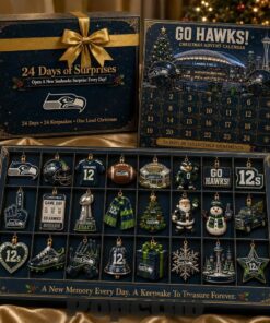 Seattle Seahawks Go Hawks! 2026 Christmas Advent Calendar Collector’s Edition