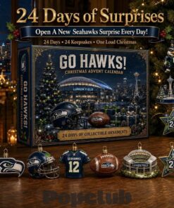 Seattle Seahawks Go Hawks! 2026 Christmas Advent Calendar Collector’s Edition