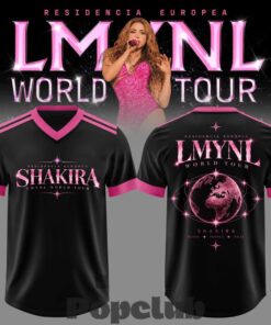 Shakira Residencia Europea World Tour Football Jersey
