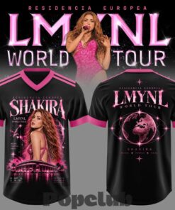 Shakira Residencia Europea World Tour Football Jersey