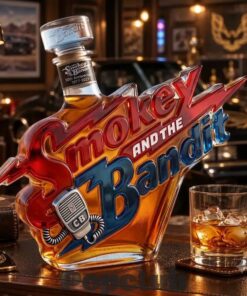 Smokey and the Bandit 50th Anniversary Whiskey Bottle