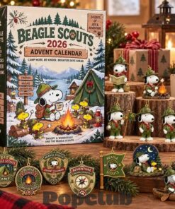Snoopy Beagle Scout 2026 Advent Calendar