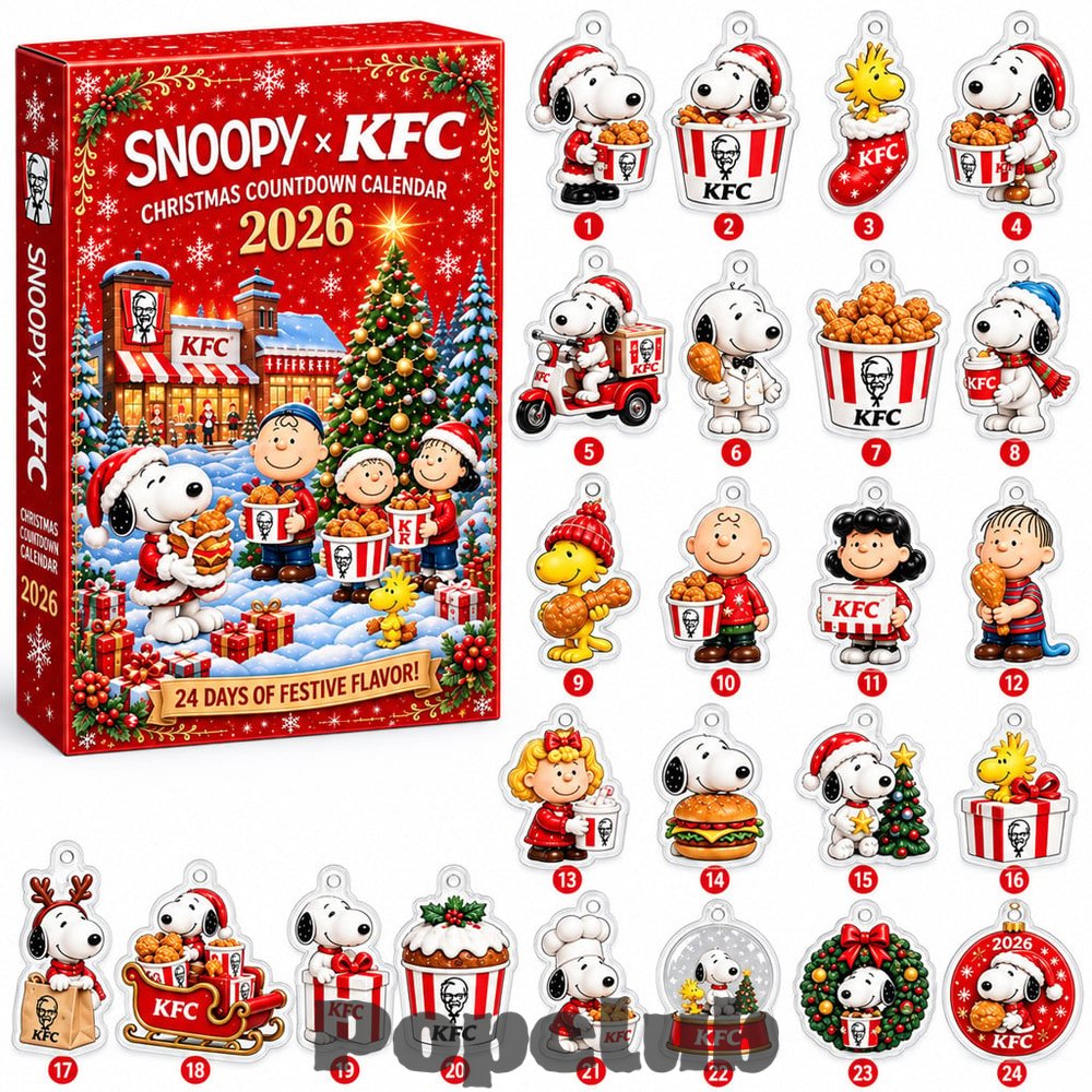 Snoopy x KFC Christmas 2026 Advent Calendar for Peanuts Fans Snoopy x KFC Christmas 2026 Advent Calendar for Peanuts Fans