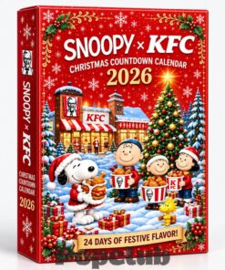 Snoopy x KFC Christmas 2026 Advent Calendar for Peanuts Fans