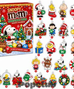 Snoopy x M&M’s 2026 Christmas Advent Calendar