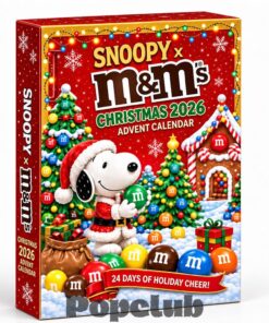 Snoopy x M&M’s 2026 Christmas Advent Calendar