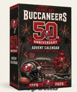 Tampa Bay Buccaneers 50th Anniversary 2026 Advent Calendar – 24 Collectible Charms