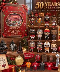 Tampa Bay Buccaneers 50th Anniversary Advent Calendar 2026