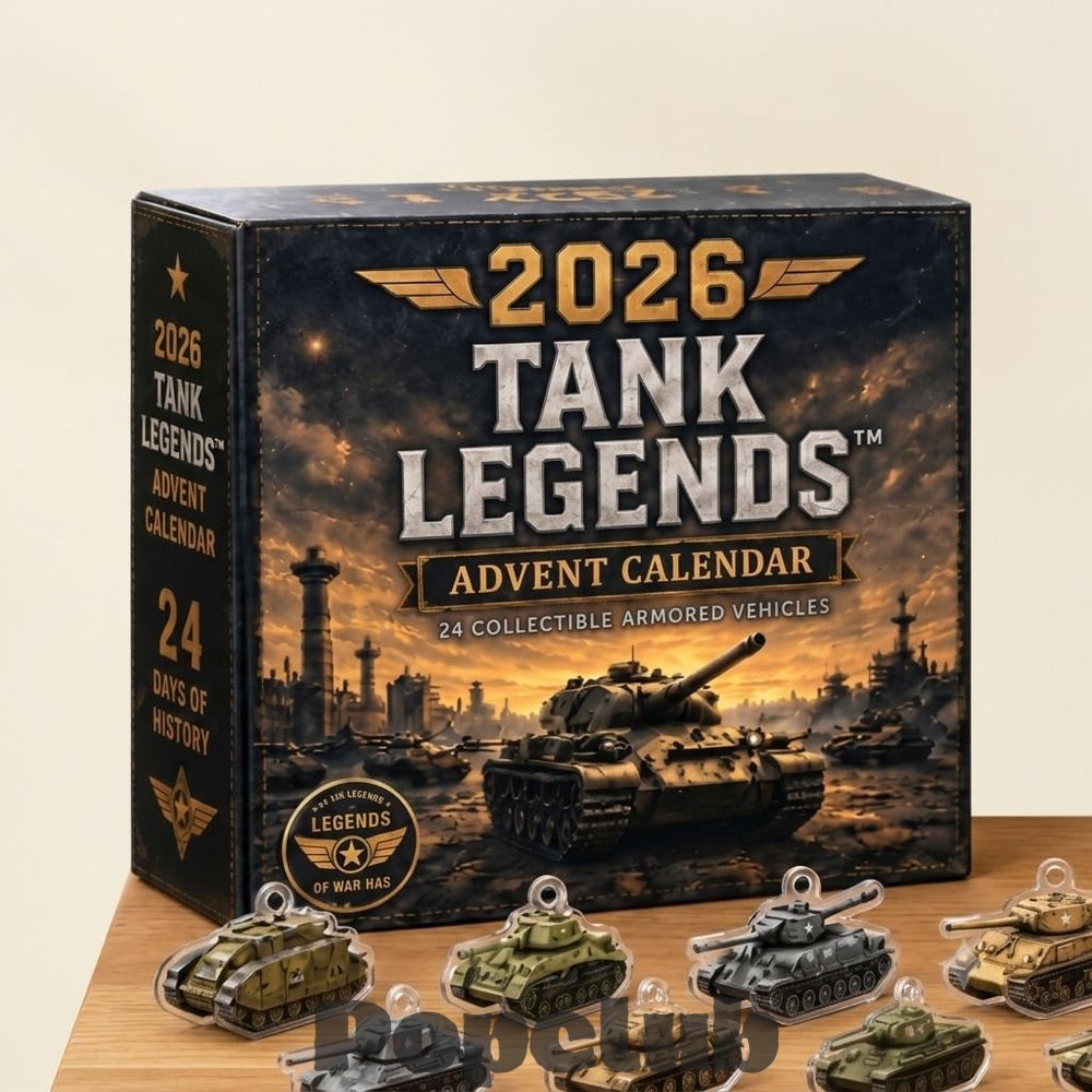 Tank Legends Advent Calendar 2026 for Military History Fans Tank Legends Advent Calendar 2026 for Military History Fans
