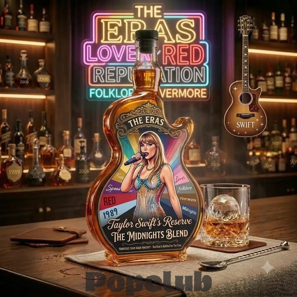 Taylor Swift's Reserve The Midnights Blend Guitar Bottle Taylor Swift's Reserve The Midnights Blend Guitar Bottle