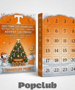 Tennessee Volunteers x Snoopy Advent Calendar 2026 for College Football Fans