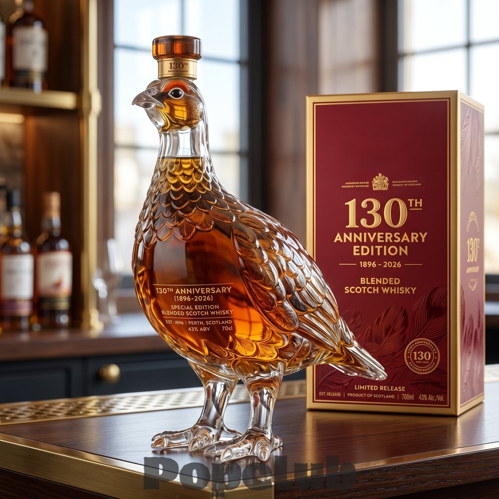 The 130th Anniversary Edition Blended Scotch Whiskey Decanter The 130th Anniversary Edition Blended Scotch Whiskey Decanter