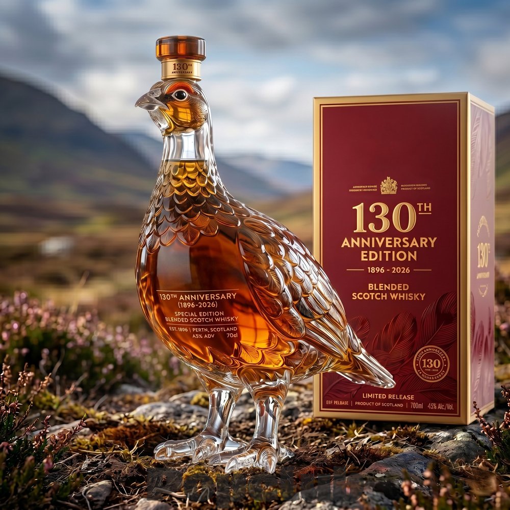 The 130th Anniversary Edition Blended Scotch Whiskey Decanter The 130th Anniversary Edition Blended Scotch Whiskey Decanter