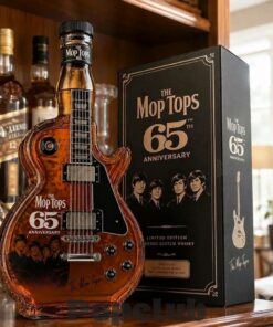 The Mop Tops 65th Anniversary Rock ‘N’ Roll Guitar Decanter
