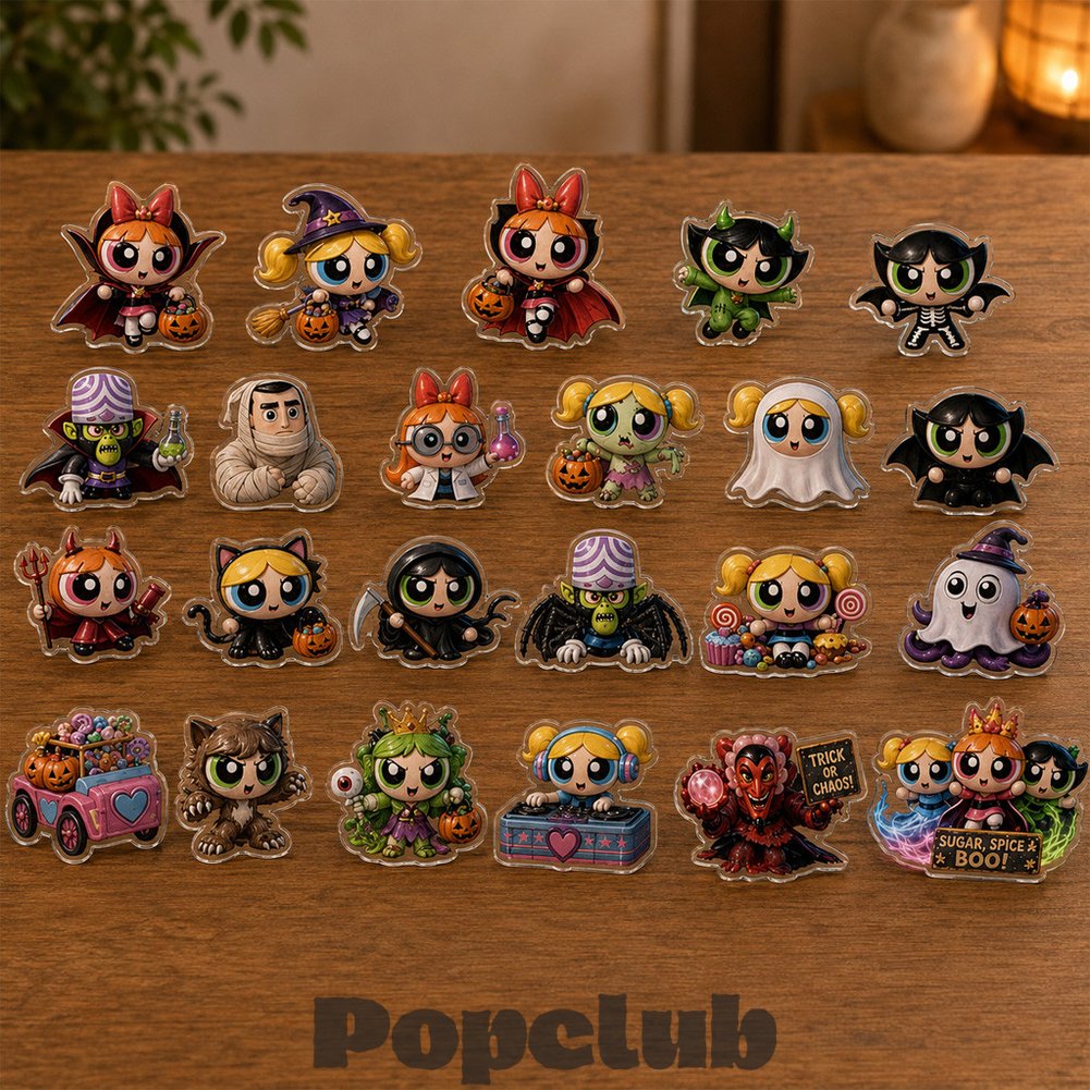 The Powerpuff Girls Halloween 24 Days Countdown Advent Calendar The Powerpuff Girls Halloween 24 Days Countdown Advent Calendar