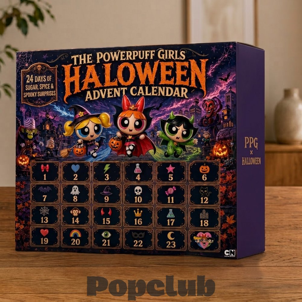 The Powerpuff Girls Halloween 24 Days Countdown Advent Calendar The Powerpuff Girls Halloween 24 Days Countdown Advent Calendar