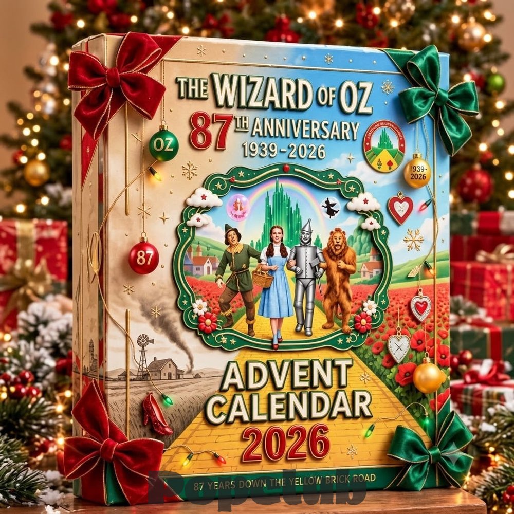 The Wizard of OZ 87th Anniversary 2026 Advent Calendar – 24 Collectible Charms The Wizard of OZ 87th Anniversary 2026 Advent Calendar – 24 Collectible Charms