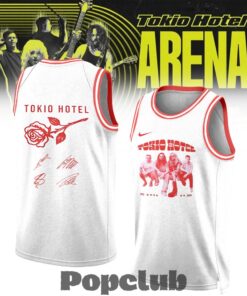 Tokio Hotel ”ARENA TOUR 2026” Limited Edition Signature Basketball Jersey