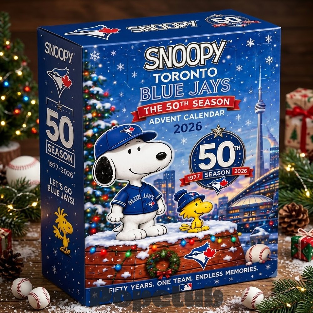 Toronto Blue Jays The 50th Season Advent Calendar 2026 Toronto Blue Jays The 50th Season Advent Calendar 2026