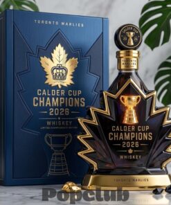 Toronto Marlies 2026 Calder Cup Champions Whiskey Bottle
