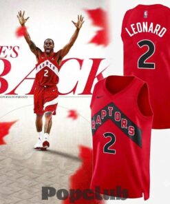 Toronto Raptors x Kawhi Leonard 2026 Return To The Raptors Custom Basketball Jersey