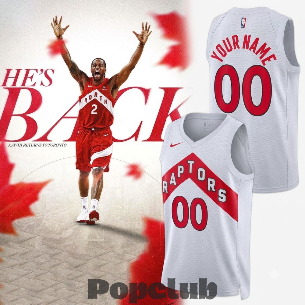 Toronto Raptors x Kawhi Leonard 2026 Return To The Raptors Custom Basketball Jersey Toronto Raptors x Kawhi Leonard 2026 Return To The Raptors Custom Basketball Jersey