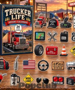 Trucker Life 2026 Christmas Advent Calendar – 24 Collectible Charms
