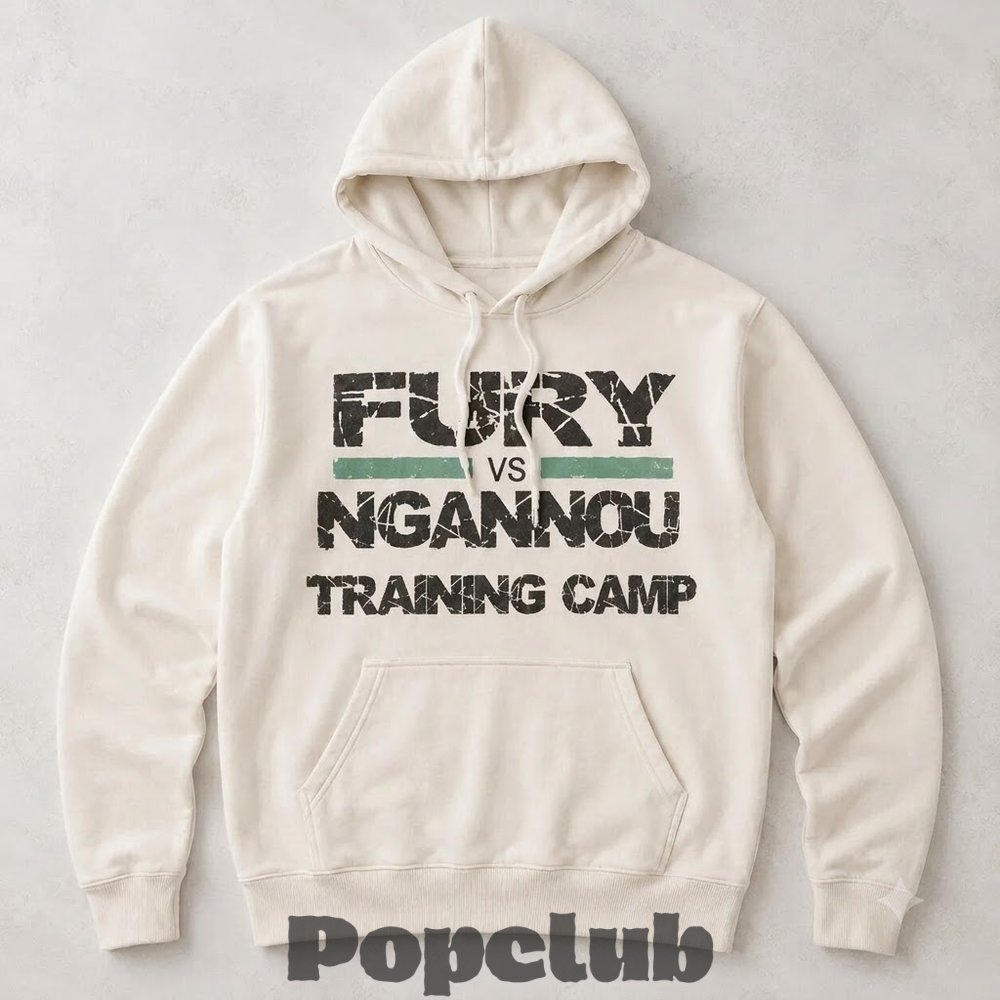 Tyson Fury Francis Ngannou Training Camp Hoodie Tyson Fury Francis Ngannou Training Camp Hoodie