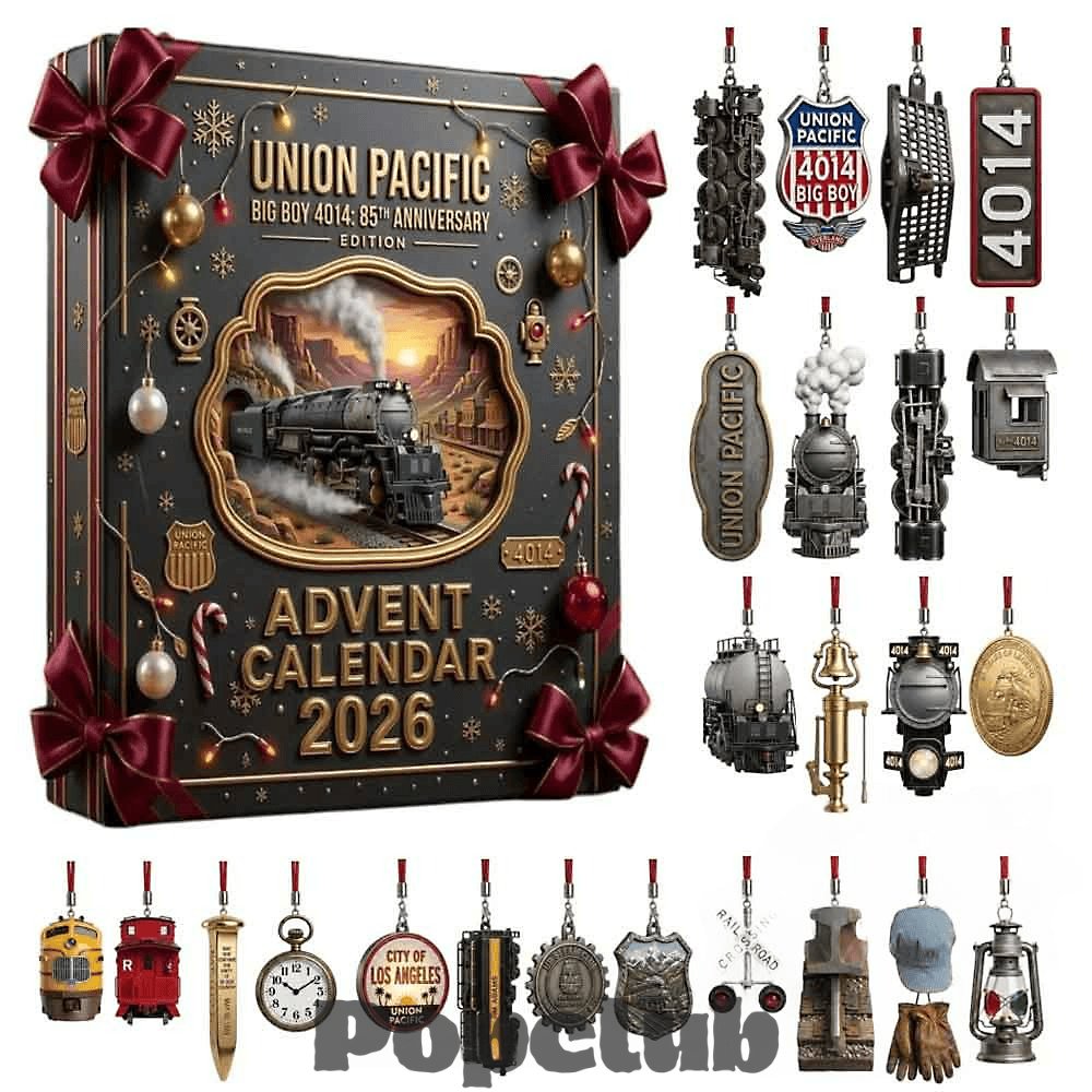 Union Pacific Train 85Th Anniversary Christmas Advent Calendar Union Pacific Train 85Th Anniversary Christmas Advent Calendar