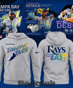 Tampa Bay Rays 2026 Run The EAST Road Hoodie