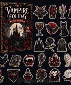 Vampire Holiday Halloween Advent Calendar 2026 for Vampire Fans