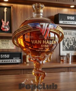Van Halen 5150 40th Anniversary Atlas Collector’s Whiskey Decanter