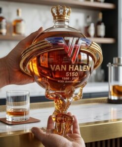 Van Halen 5150 40th Anniversary Atlas Collector’s Whiskey Decanter