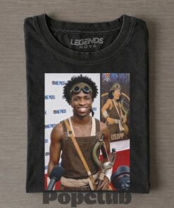 Vinicius Jr × Usopp One Piece Graphic T-Shirt