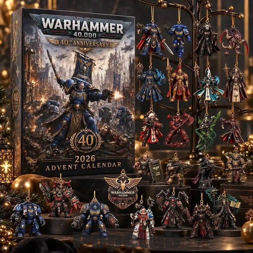Warhammer 40K 40th Anniversary Advent Calendar 2026 Warhammer 40K 40th Anniversary Advent Calendar 2026