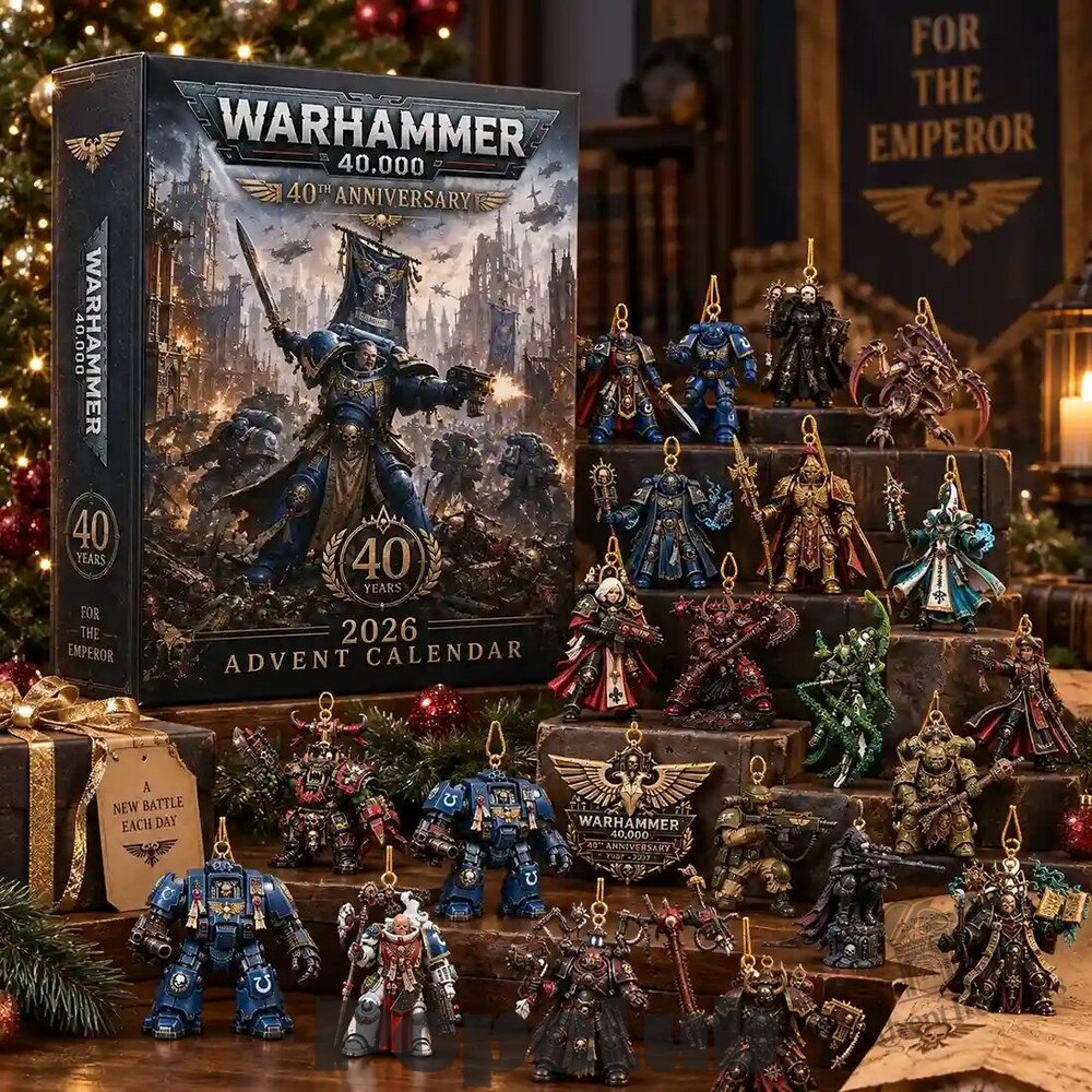 Warhammer 40K 40th Anniversary Advent Calendar 2026 Warhammer 40K 40th Anniversary Advent Calendar 2026