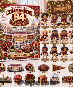 Washington Commanders 94th Anniversary 2026 Advent Calendar