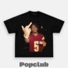 New York Giants Jaxson Dart Drinking & Middle Finger T-Shirt New York Giants Jaxson Dart Drinking & Middle Finger T-Shirt