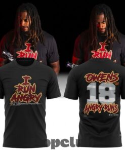 Washington Commanders Tyler Owens Angry Runs T-Shirt