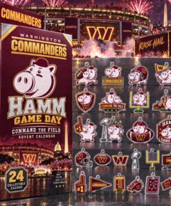 Washington Commanders x Hamm Game Day Advent Calendar 2026 For Football Fans