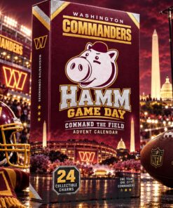 Washington Commanders x Hamm Game Day Advent Calendar 2026 For Football Fans