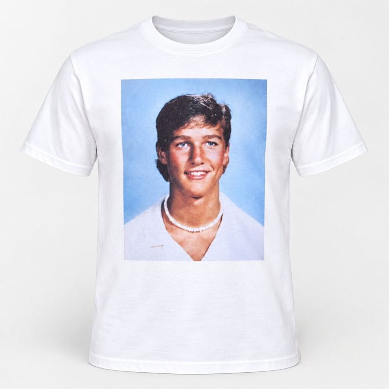 Woody Harrelson Wear His High School Photo T-Shirt Woody Harrelson Wear His High School Photo T-Shirt