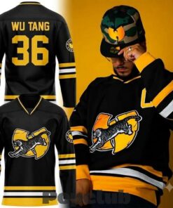 Wu-Tang Clan Tiger 36 Chambers Limited Edition Custom Hockey Jersey